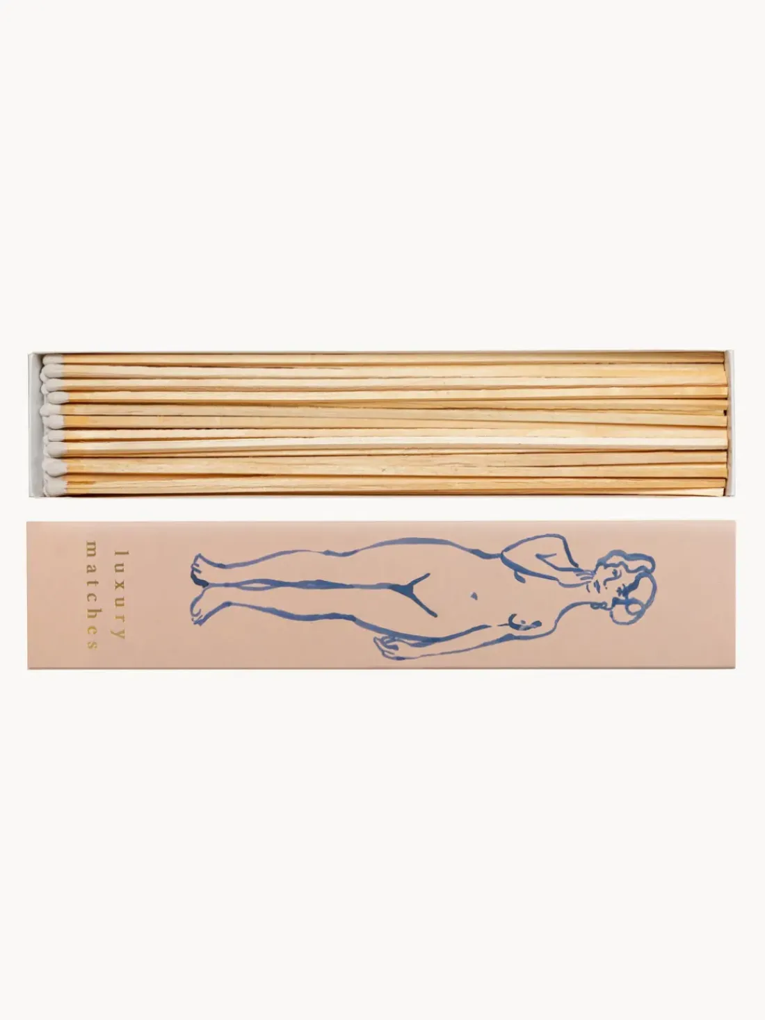 Caja de cerillas de diseño Nude Luxury