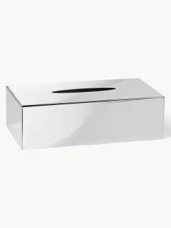 Caja de pañuelos de metal Halston