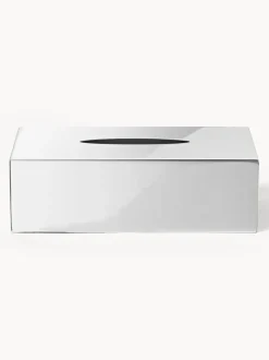 Caja de pañuelos de metal Halston
