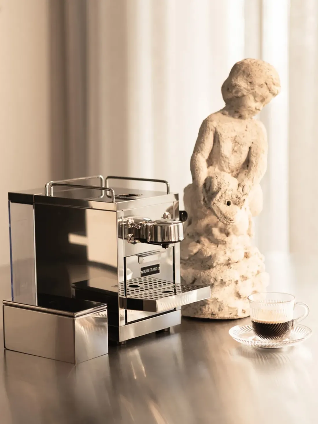 Caja para cápsulas de café de metal Casel