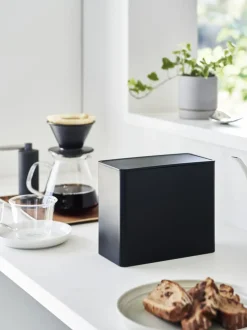 Caja para filtros de café de metal Tower