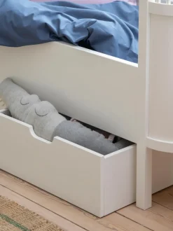 Cajón de madera con ruedas para cama Baby & Jr.