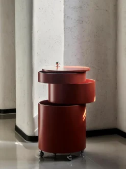 Cajonera redonda de diseño Verner Panton Barboy