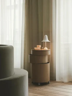 Cajonera redonda de diseño Verner Panton Barboy