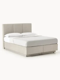 Cama continental con espacio de almacenamiento Oberon