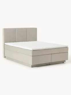 Cama continental con espacio de almacenamiento Oberon