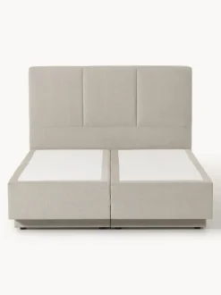 Cama continental con espacio de almacenamiento Oberon