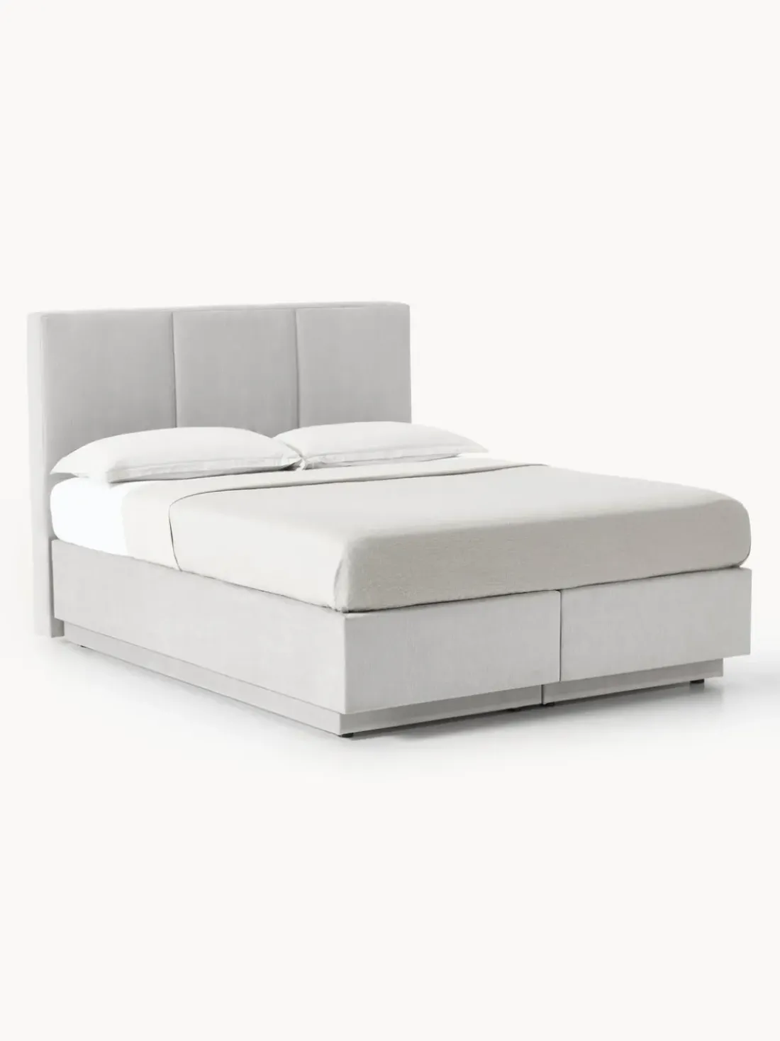 Cama continental con espacio de almacenamiento Oberon