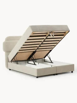 Cama continental con espacio de almacenamiento Enrica