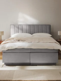 Cama continental con espacio de almacenamiento Livia