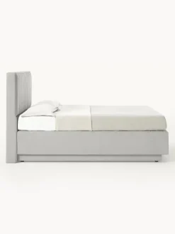 Cama continental con espacio de almacenamiento Livia