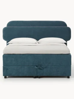 Cama continental con espacio de almacenamiento Enrica