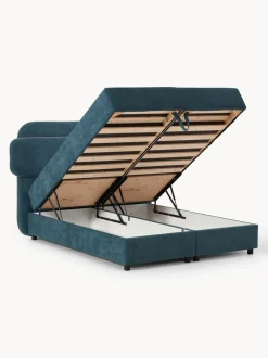 Cama continental con espacio de almacenamiento Enrica