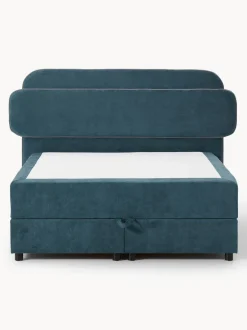Cama continental con espacio de almacenamiento Enrica