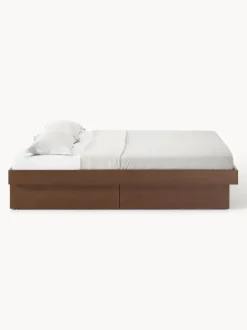 Cama de madera con cajones Sato