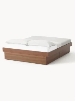 Cama de madera con cajones Sato