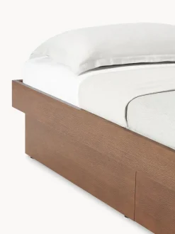 Cama de madera con cajones Sato