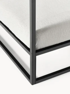 Cama de metal con dosel Belle