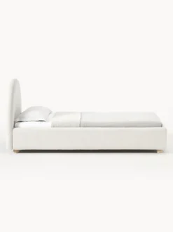 Cama individualde borreguillo Ebba, con espacio de almacenamiento