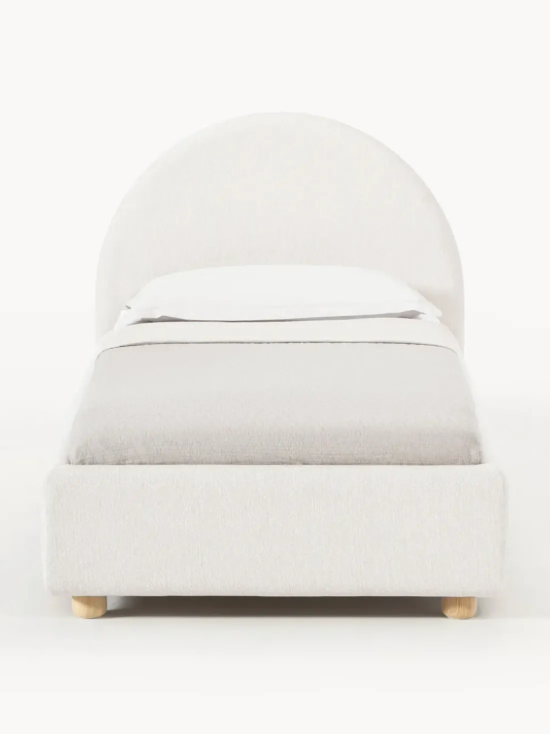 Cama individual Ebba, con espacio de almacenamiento