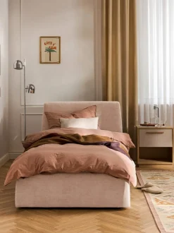 Cama individual tapizada Cloud