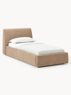 Cama individual tapizada Cloud