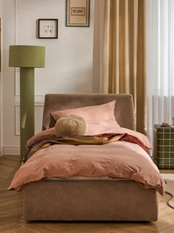 Cama individual tapizada Cloud