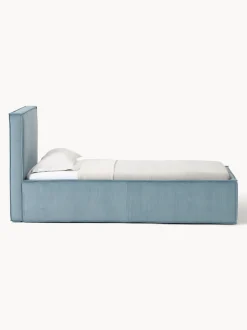 Cama individual tapizada de pana Dream