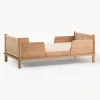 Cama infantil de madera de roble Latitude, 70 x 140 cm