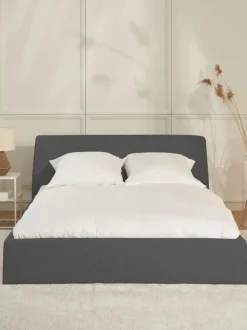 Cama tapizada con espacio de almacenamiento Cloud