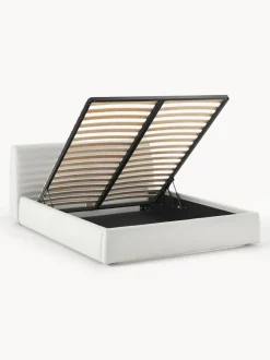 Cama tapizada con espacio de almacenamiento Cloud