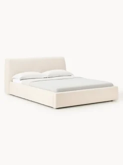 Cama tapizada con espacio de almacenamiento Cloud