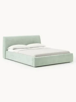 Cama tapizada con espacio de almacenamiento Cloud