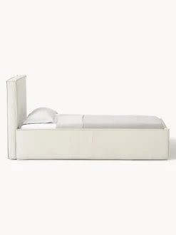 Cama tapizada de pana con espacio de almacenamiento Dream