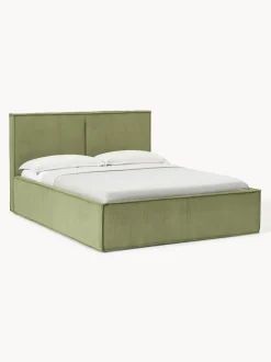 Cama tapizada de pana Dream