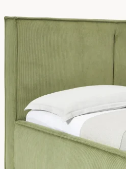 Cama tapizada de pana Dream