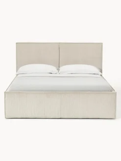 Cama tapizada de pana Dream