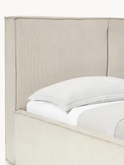 Cama tapizada de pana Dream