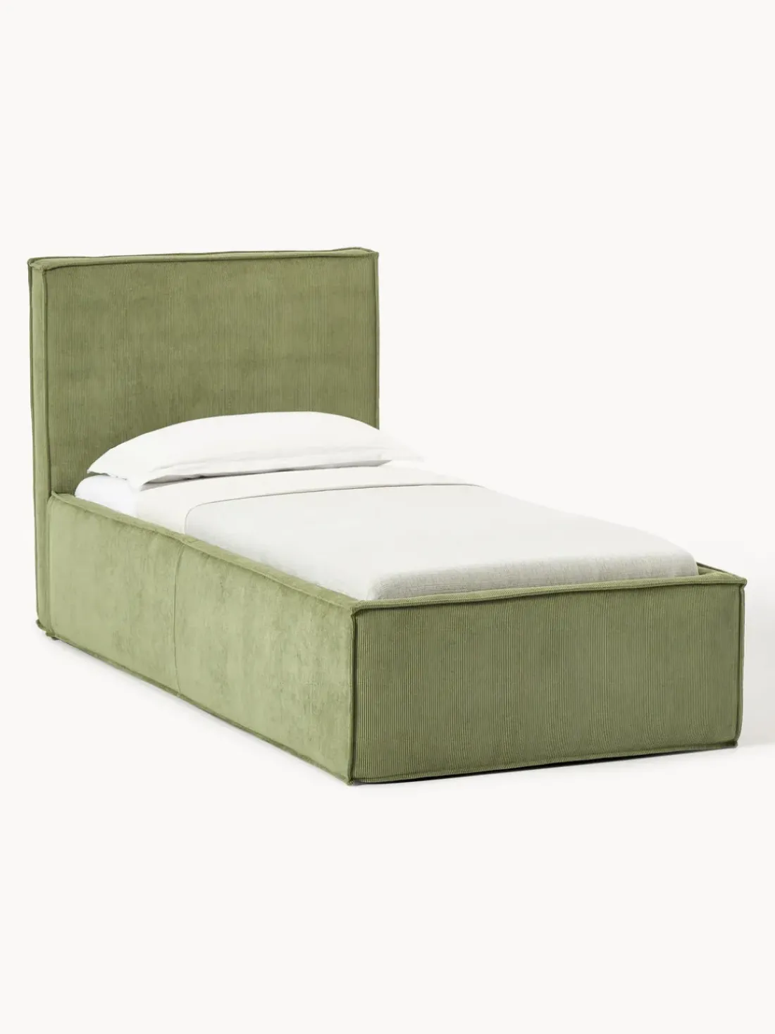 Cama tapizada de pana Dream