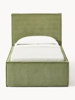 Cama tapizada de pana Dream