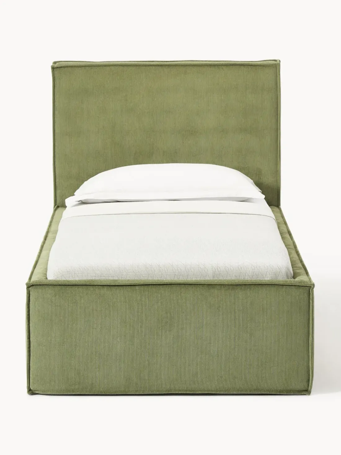Cama tapizada de pana Dream