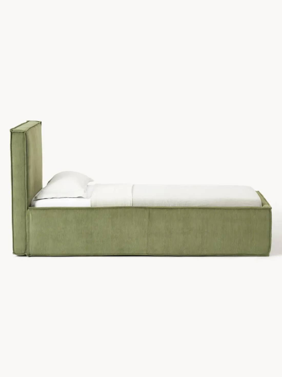 Cama tapizada de pana Dream