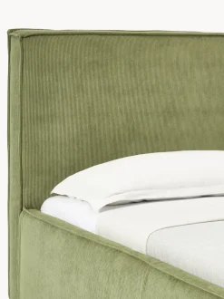 Cama tapizada de pana Dream
