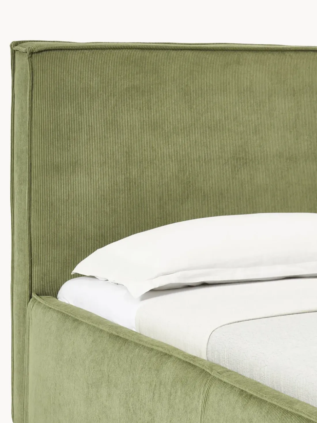 Cama tapizada de pana Dream