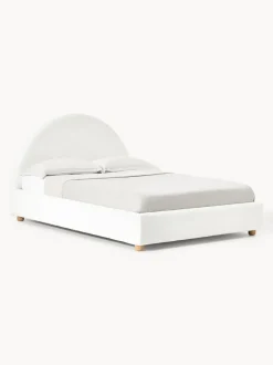 Cama tapizada en borreguillo Ebba