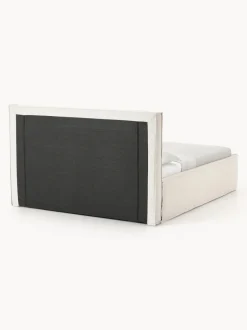Cama tapizada en tejido bouclé Dream