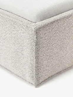Cama tapizada en tejido bouclé Dream