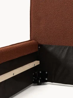 Cama tapizada en tejido bouclé Dream