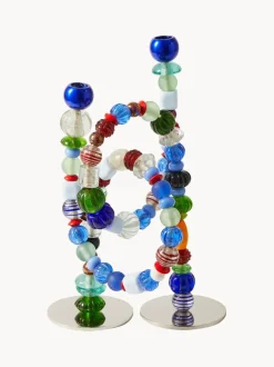 Candelabro artesanal Beads