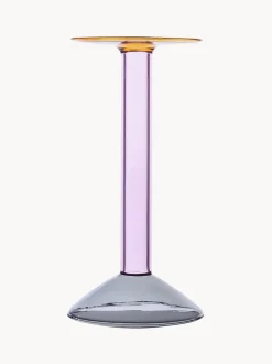 Candelabro artesanal Rainbow, 24 cm